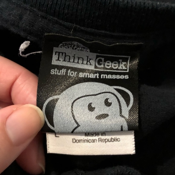 Preloved “No.” Think Geek shirt - See Description - Picture 4 of 5